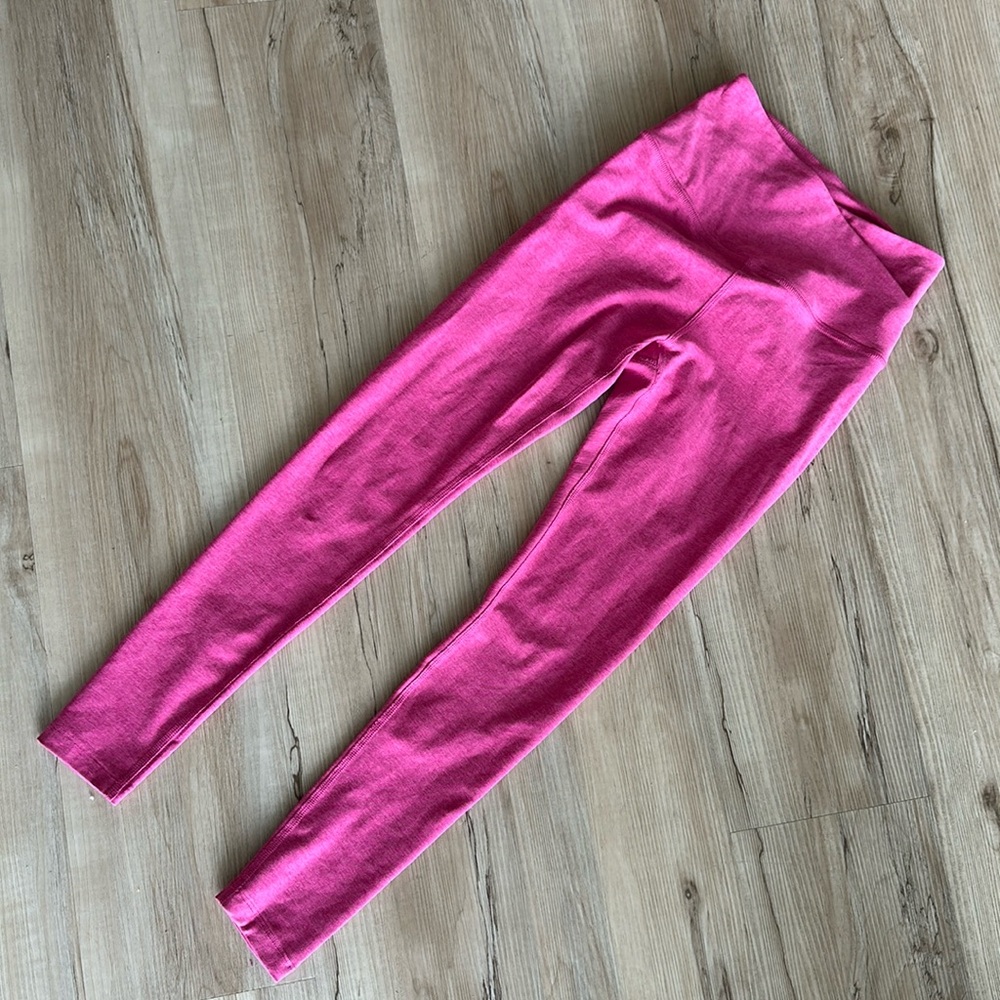 Beyond yoga cross waist midi leggings